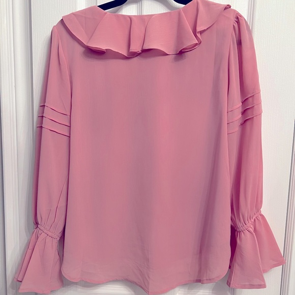Pink Lily Pink Mauve Blouse - Picture 4 of 7